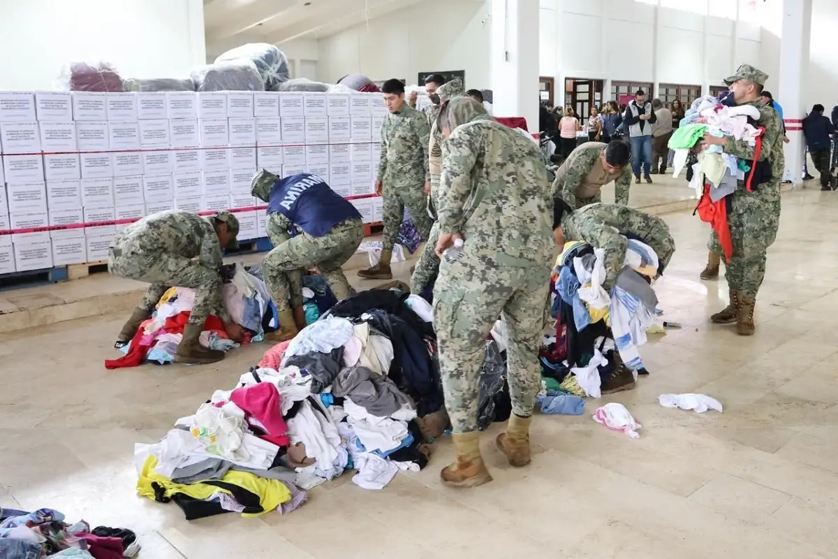 Gobierno de Puebla con apoyo del gobierno federal salvaguarda la vida de las familias poblanas en la Sierra Norte