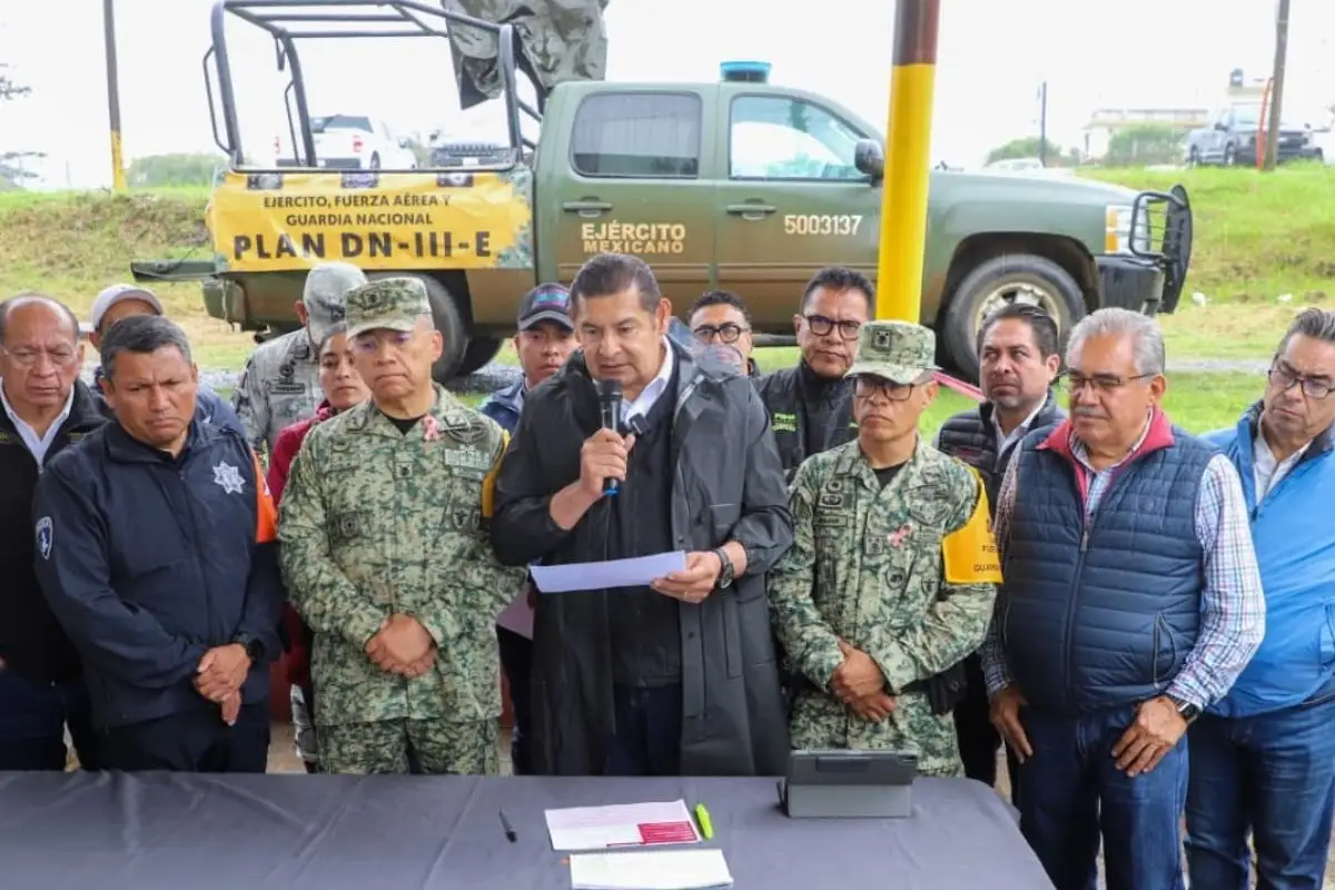 fuertes lluvias registradas en la Sierra Norte