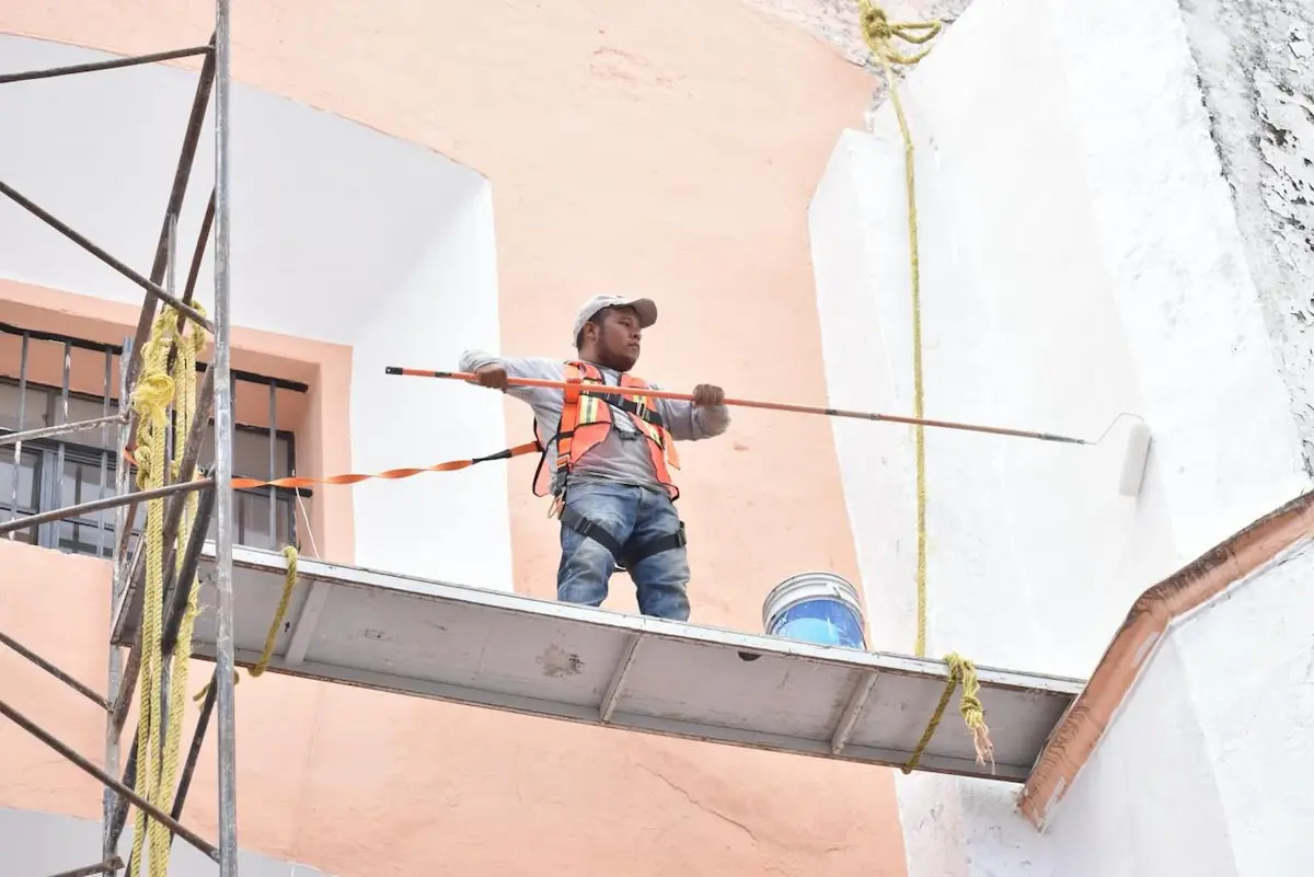 Realiza Gobierno de la Ciudad trabajos de mantenimiento para preservar templos del Centro Histórico