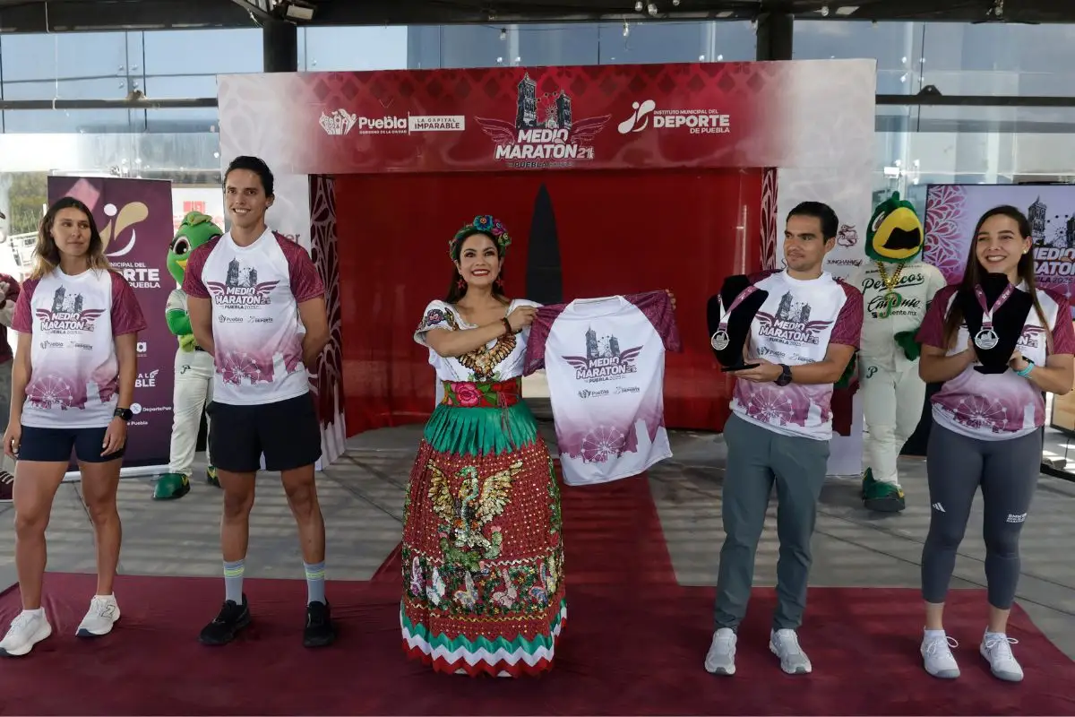 Playeras para Medio Maratón 21k en Puebla se darán el 25 de octubre