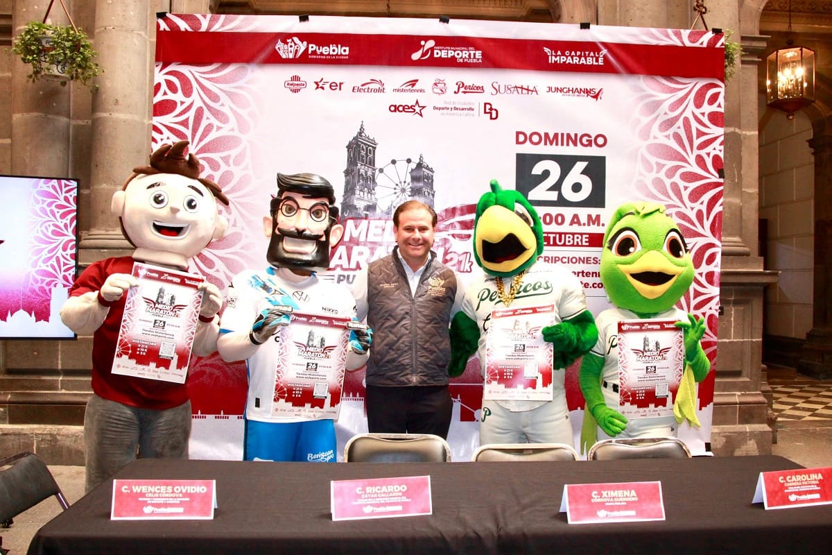 Impulsa Gobierno de la Ciudad el deporte con el Medio Maratón Puebla 2025 1 Impulsa Gobierno de la Ciudad el deporte con el Medio Maratón Puebla 2025