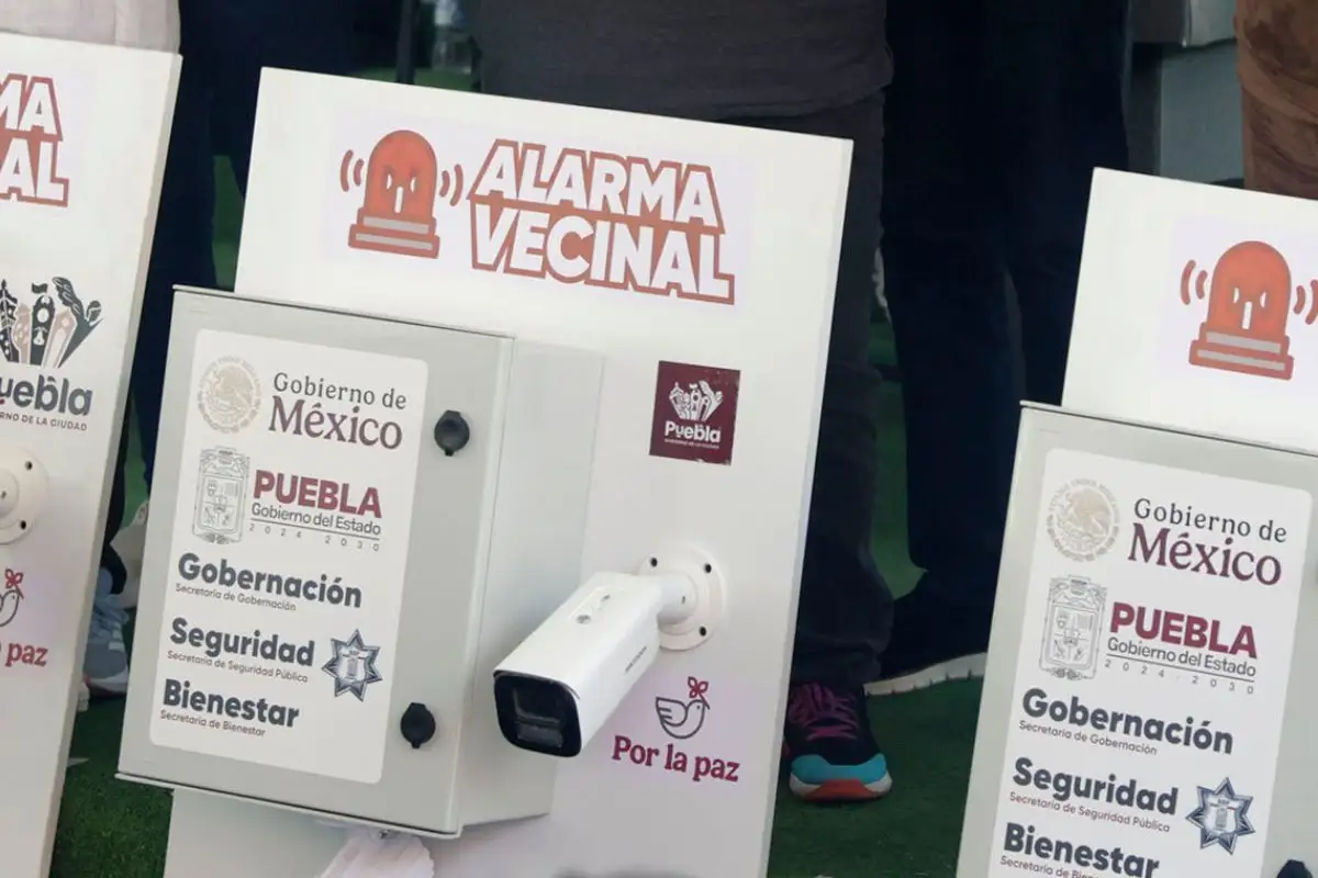 En dos meses, colocan mil 52 Alarmas Vecinales en Puebla, Cholula y Cuautlancingo 1 mil 52 Alertas Vecinales en Puebla