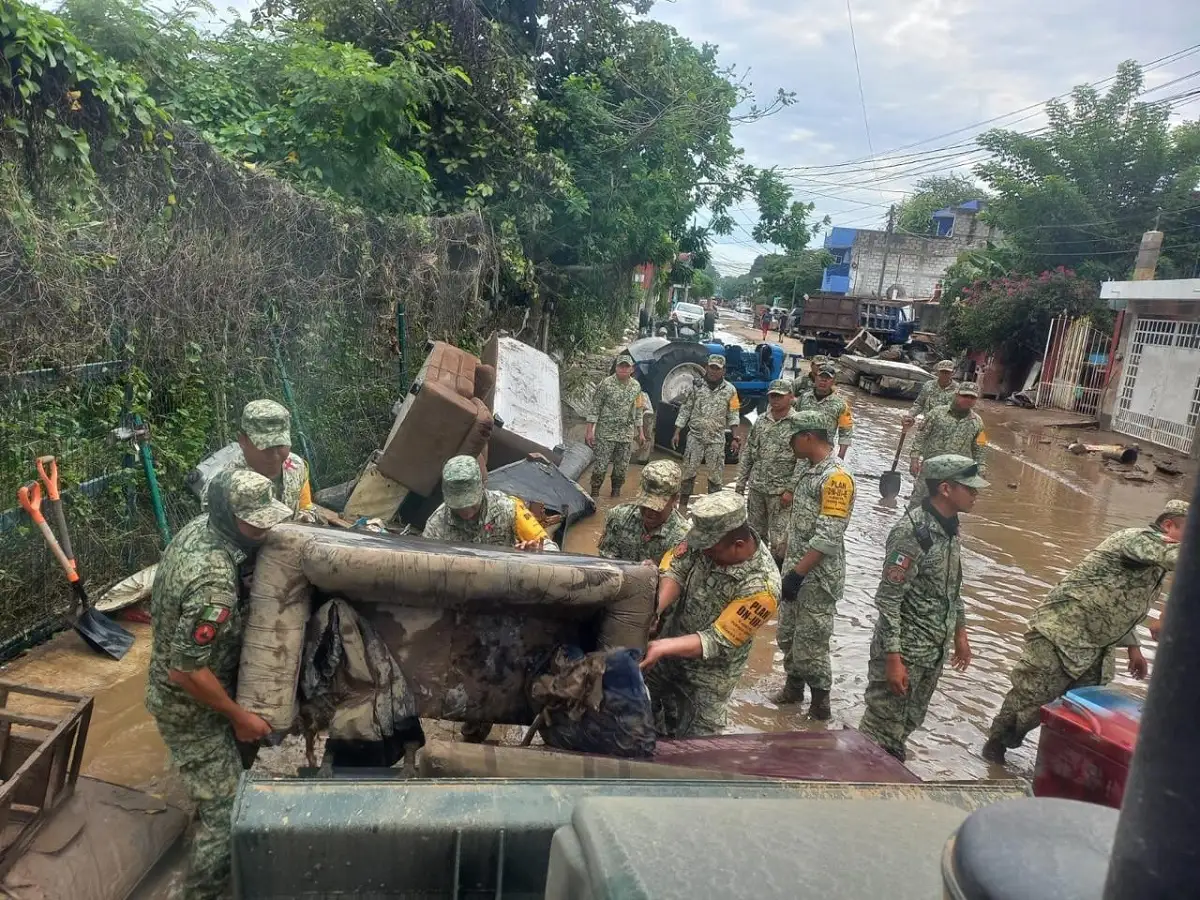 Muertos por lluvias en México suben a 70 y hay 72 desaparecidos