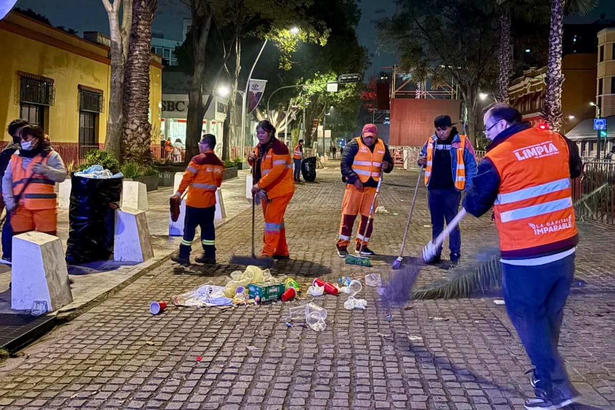 operativo especial de limpieza