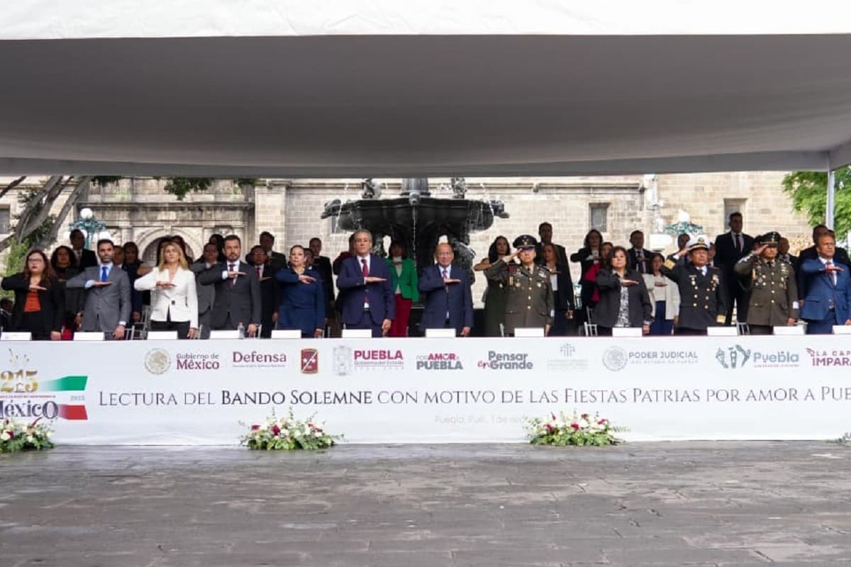 Pepe Chedraui Bando Solemne de las Fiestas Patrias 2025