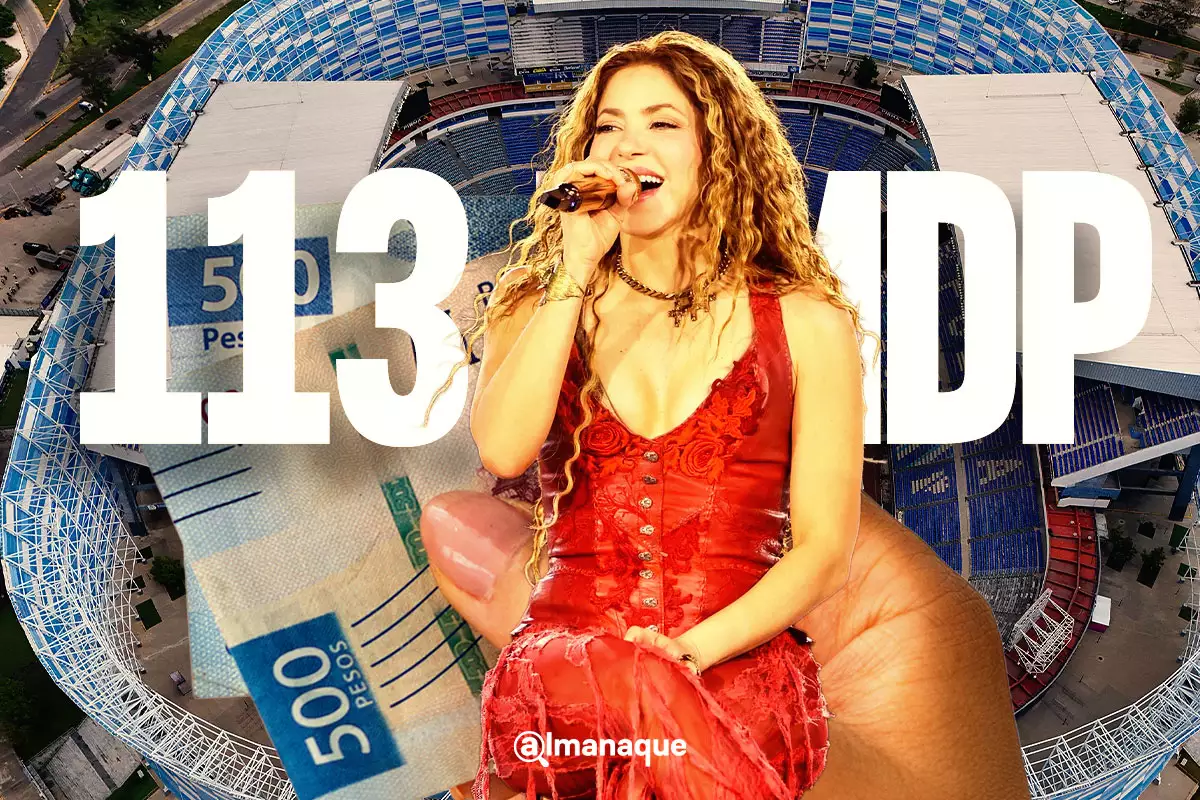 Shakira hace facturar a Puebla: conciertos en el Cuauhtémoc dejan derrama económica de 113.7 mdp 1 derrama económica de los conciertos de Shakira en Puebla
