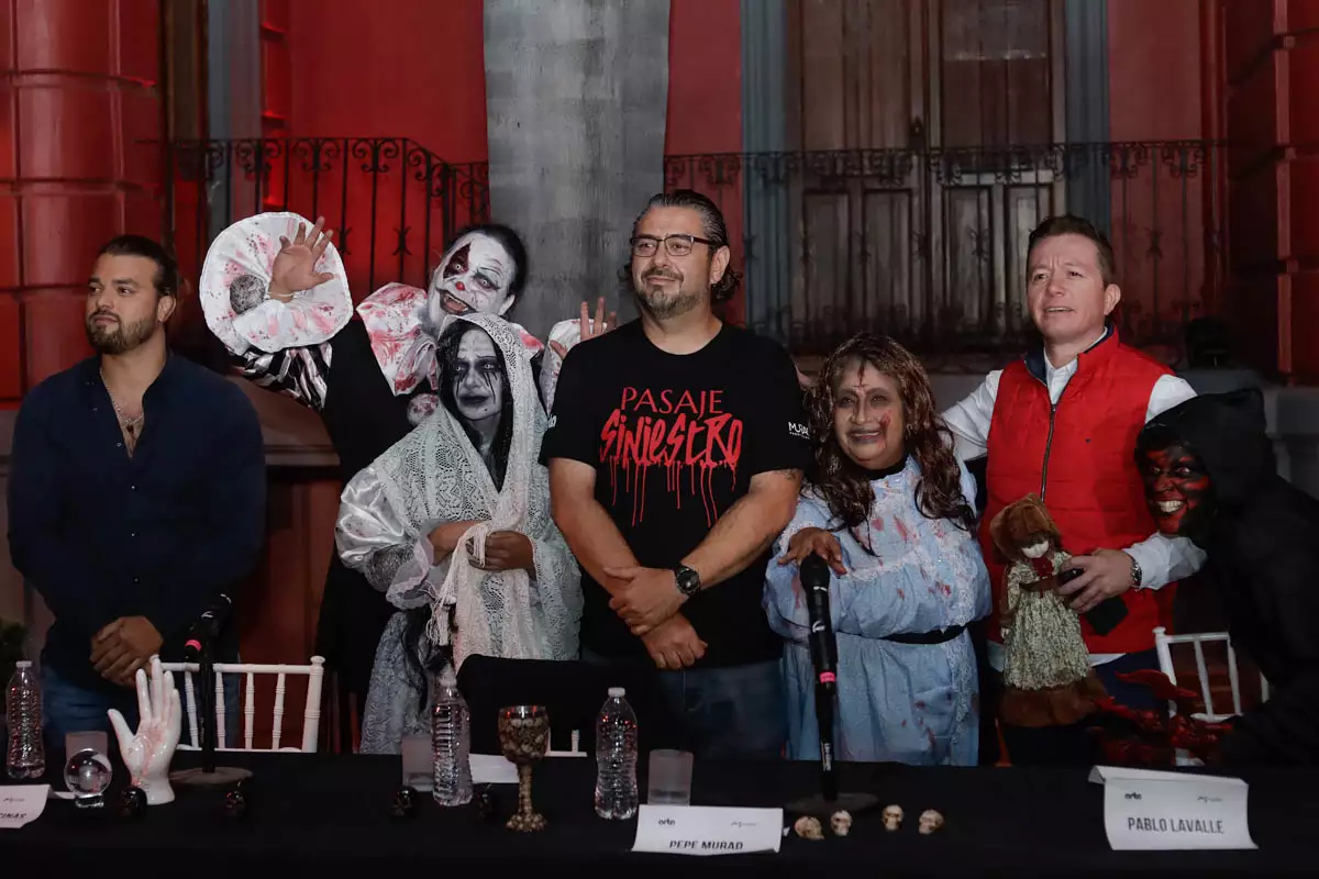 Pasaje Siniestro regresa a Puebla con tres espectáculos de terror que te helarán la sangre