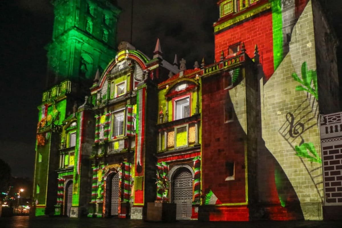 Proyectará Gobierno de la Ciudad videomapping "Septiembre Brilla" este 16 de septiembre 1 videomapping Septiembre Brilla