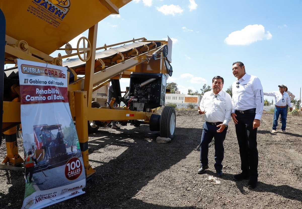 Avanza en un 90% rehabilitación del Camino al Batán 2 Avanza en un 90% rehabilitación del Camino al Batán