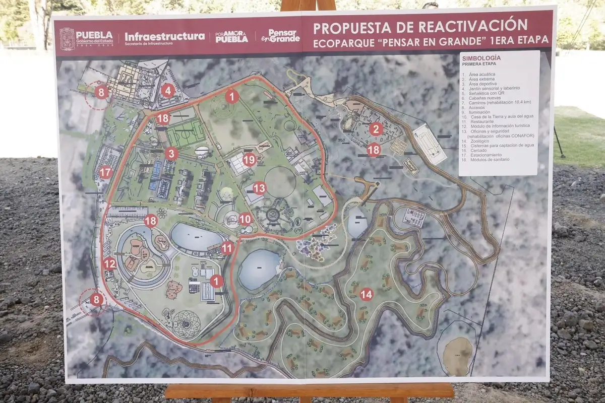Con Eco Parque “Pensar en Grande”, Puebla contará con su Chapultepec