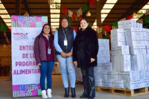 DIF Municipal y SEDIF entregan apoyos alimentarios en Zacatlán; más de mil 200 beneficiarios