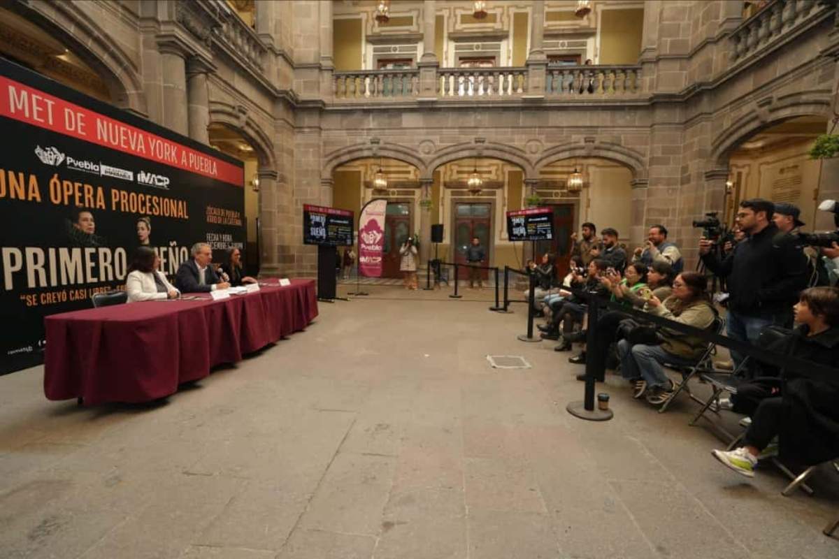 Desde el MET de Nueva York llega a Puebla capital la ópera Primero Sueño