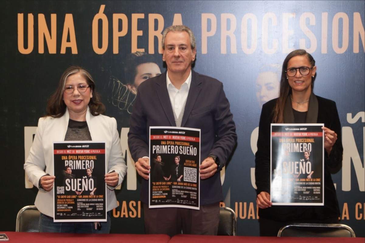 Desde el MET de Nueva York llega a Puebla capital la ópera “Primero Sueño”1