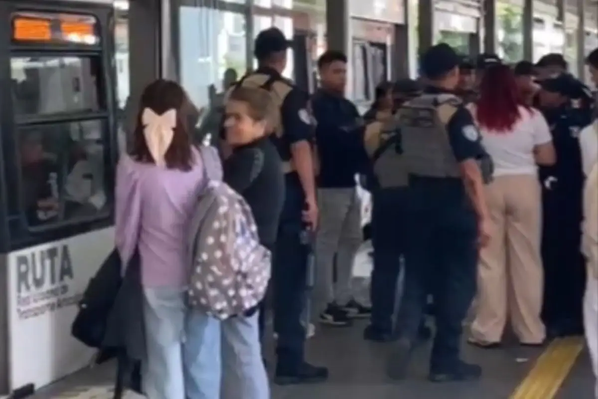 Detienen a dos carteristas de RUTA en la estación Paseo Bravo