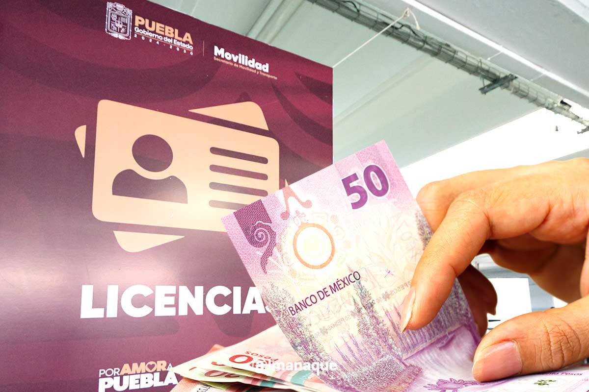 Este será el precio de la licencia de conducir en Puebla, placas y control vehicular en 2026 1 precio de la licencia de conducir en Puebla