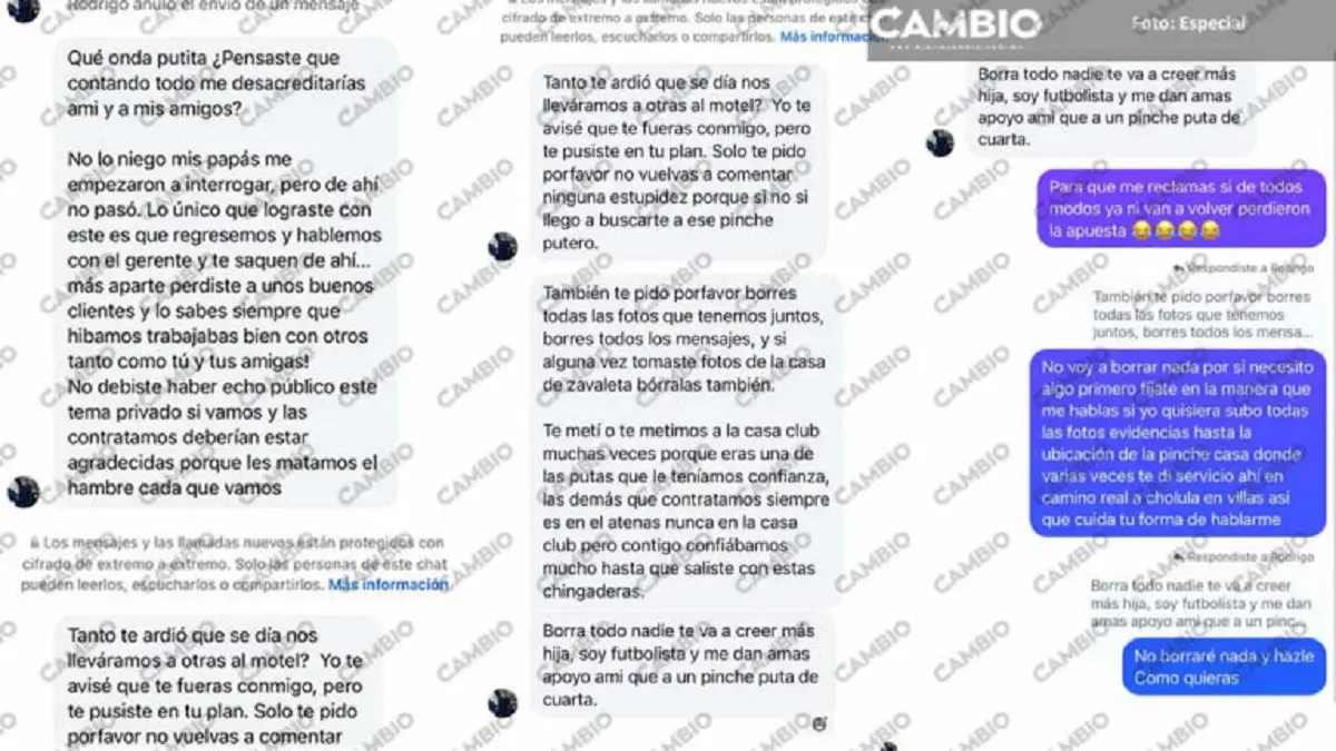 Exhiben presuntas amenazas de Rodrigo Pachuca