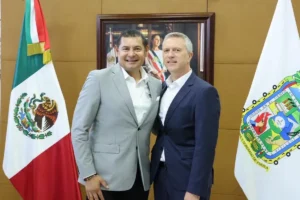 Gobierno estatal y Volkswagen trabajarán en conjunto construcción de distribuidor vial en la México-Puebla