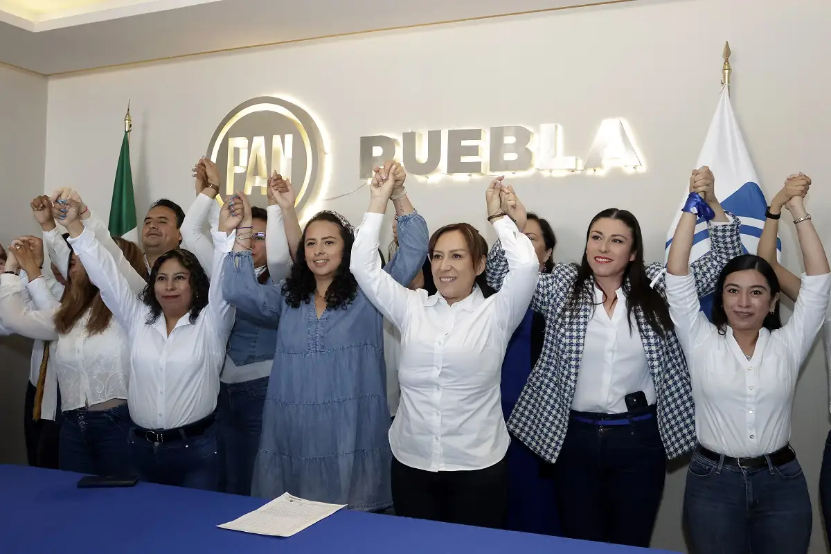 Guadalupe Leal y Gabriela Ruíz Benítez se registran por la dirigencia municipal del PAN Puebla