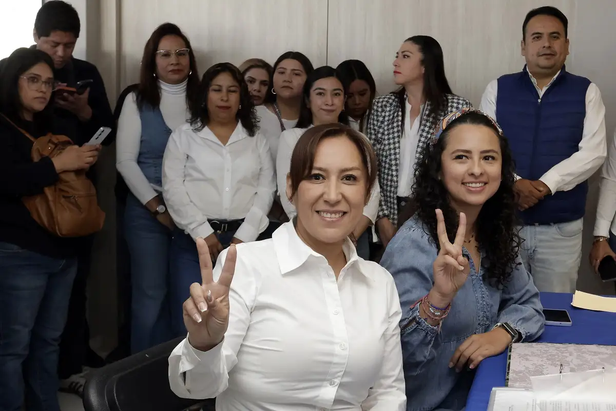 Guadalupe Leal y Gabriela Ruíz Benítez se registran por la dirigencia municipal del PAN Puebla