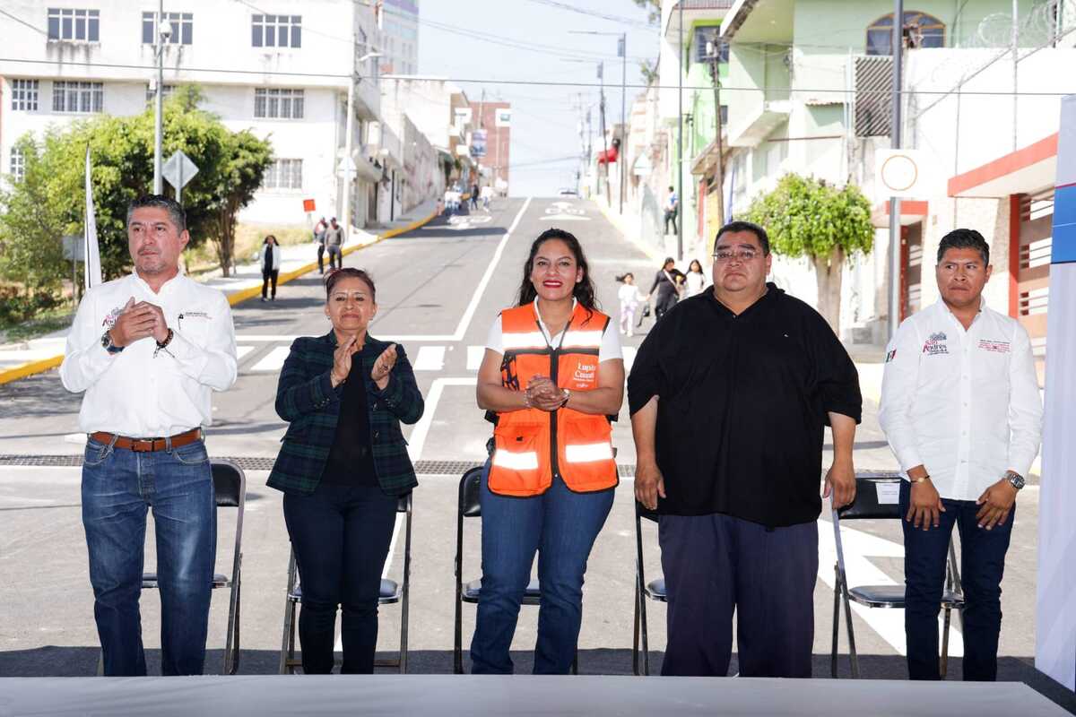 Renueva Lupita Cuautle vialidad para mejorar la movilidad en Concepción Guadalupe