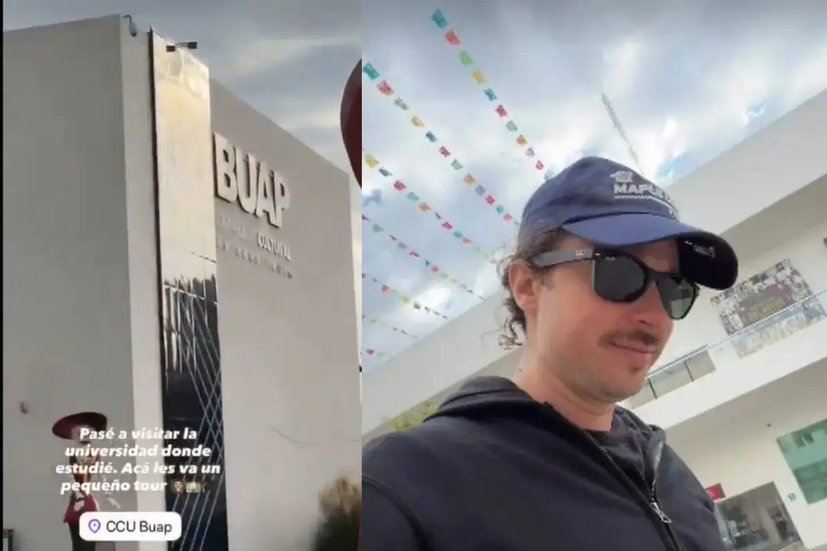 Luisito Comunica regresa a la BUAP y revive sus años como estudiante