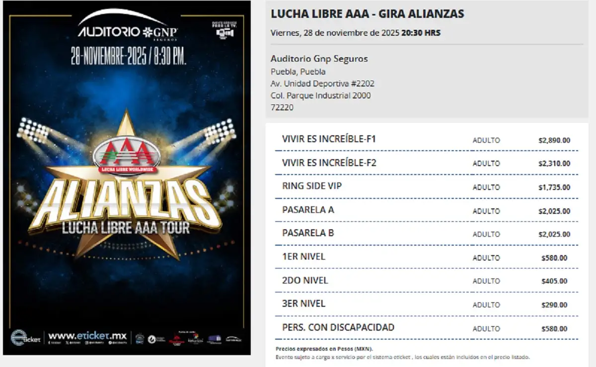 Rey Mysterio en Puebla