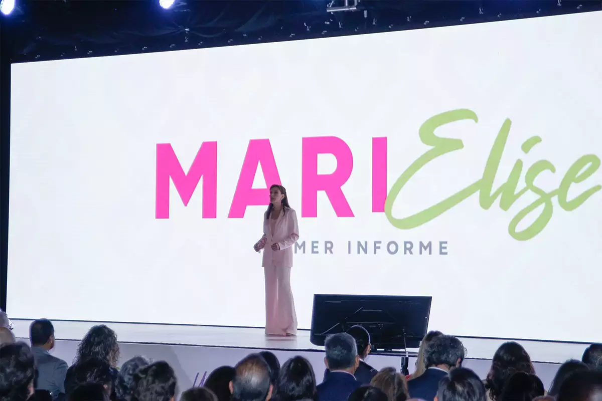MariElise Budib rinde primer informe