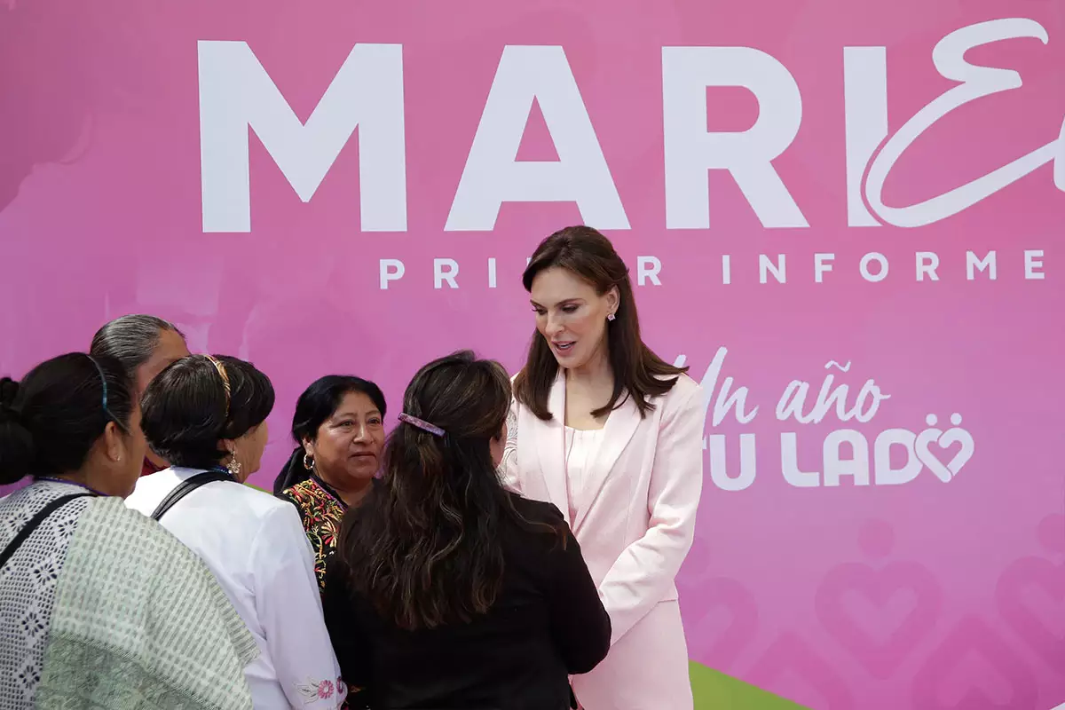 MariElise Budib rinde primer informe