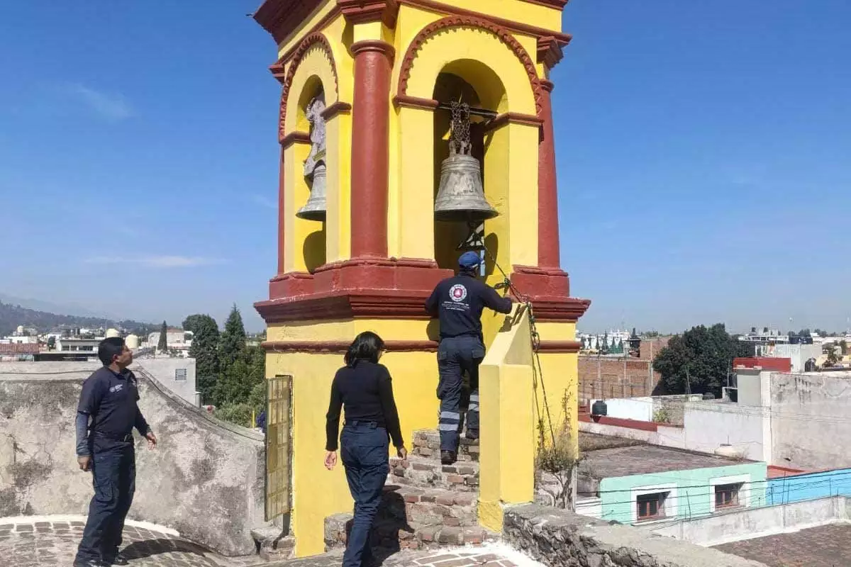 San Pedro Cholula fortalece acciones preventivas previo al Concierto de Campanas del Vaniloquio 2025 4