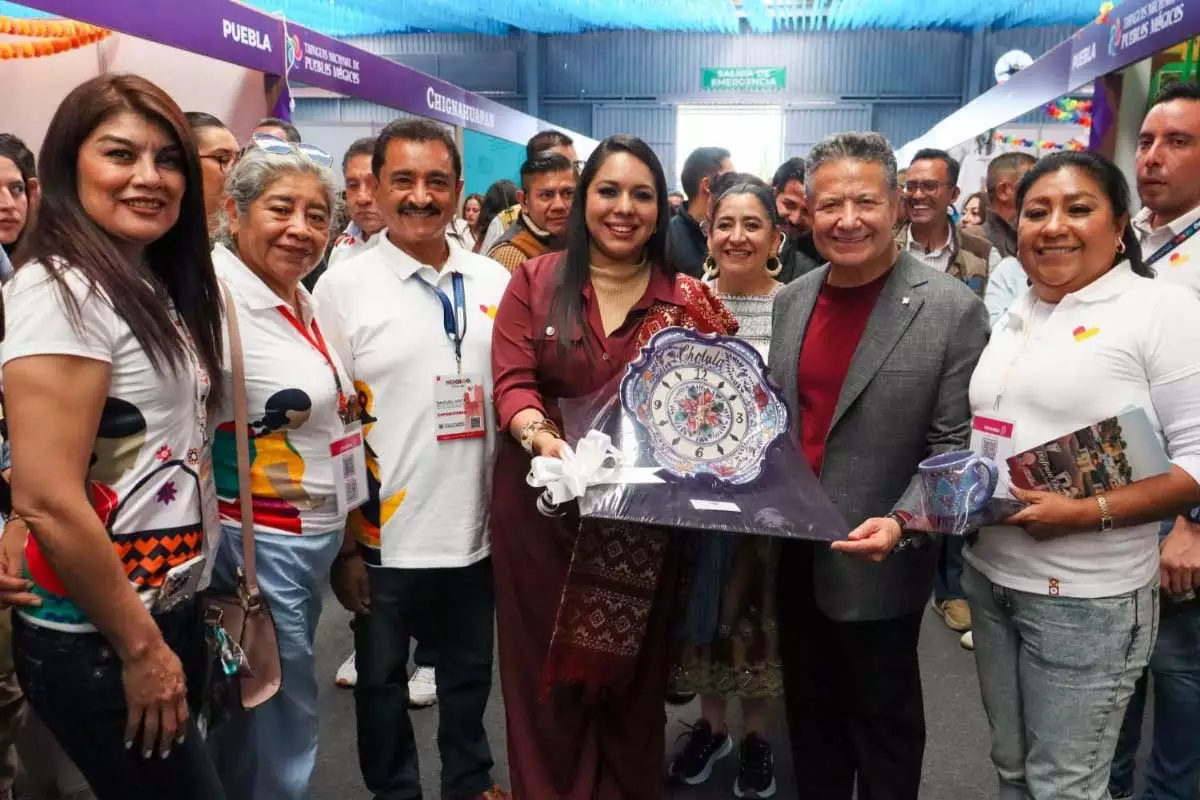 San Pedro Cholula presente en el Tianguis Turistico de Hidalgo 1