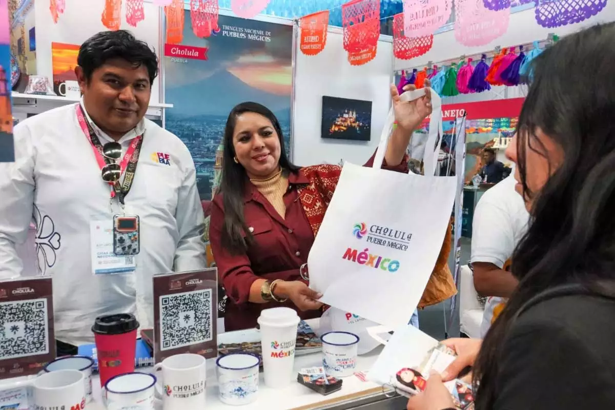 San Pedro Cholula presente en el Tianguis Turistico de Hidalgo 4