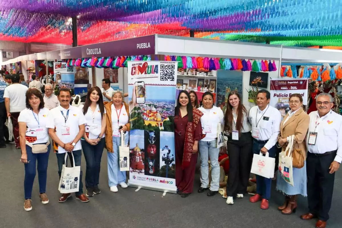 San Pedro Cholula, presente en el Tianguis Turístico de Hidalgo 6 San Pedro Cholula presente en el Tianguis Turistico de Hidalgo 7