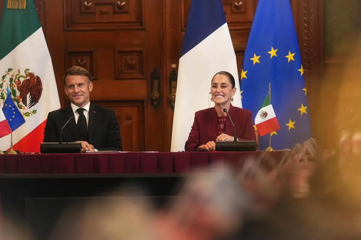 Sheinbaum busca reforzar la relación México–Francia y anuncia nuevos acuerdos de cooperación