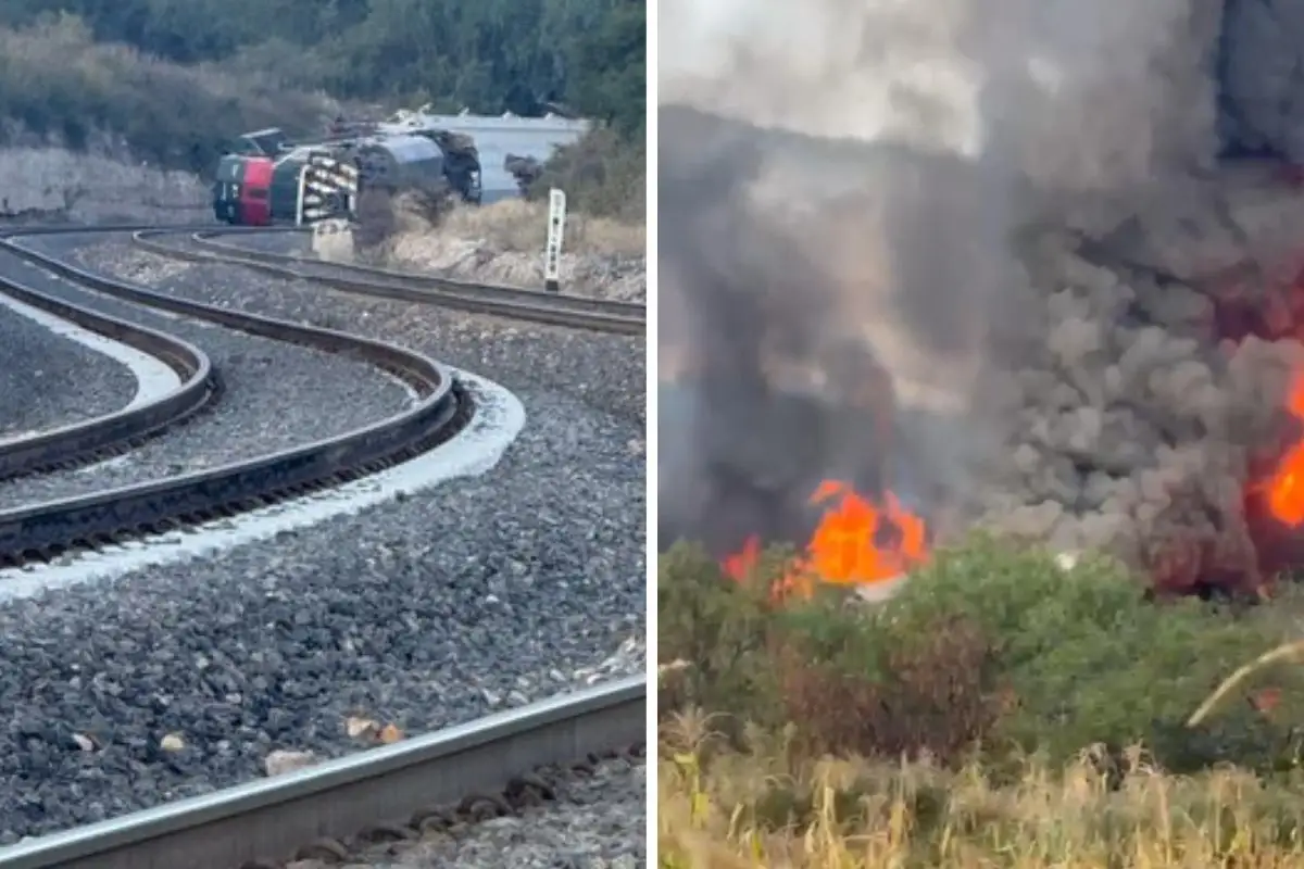 tren con combustible explota en Tepetitlán