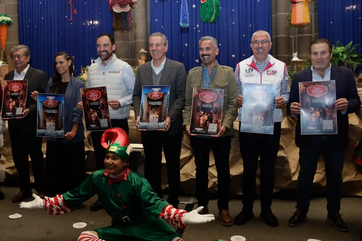 Vive el Invierno en Puebla capital Encendido del árbol, Noche de Museos y más de 40 actividades