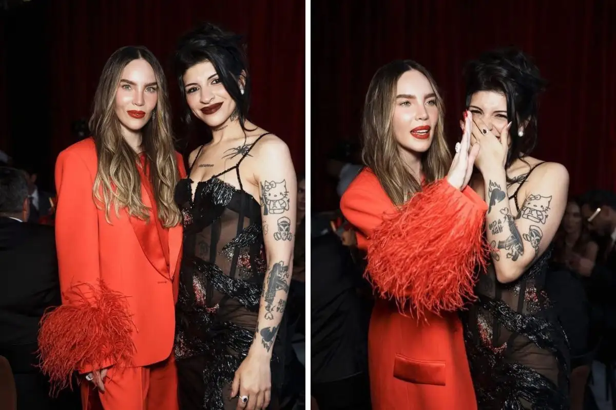 Captan a Belinda y Cazzu juntas en el GQ MOTY 2025