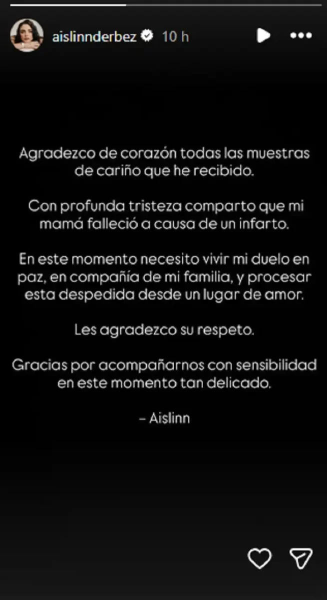 ¿De qué murió Gabriela Michel? Aislinn Derbez revela la causa