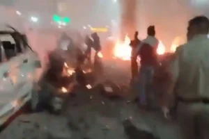 explosión en Nueva Delhi
