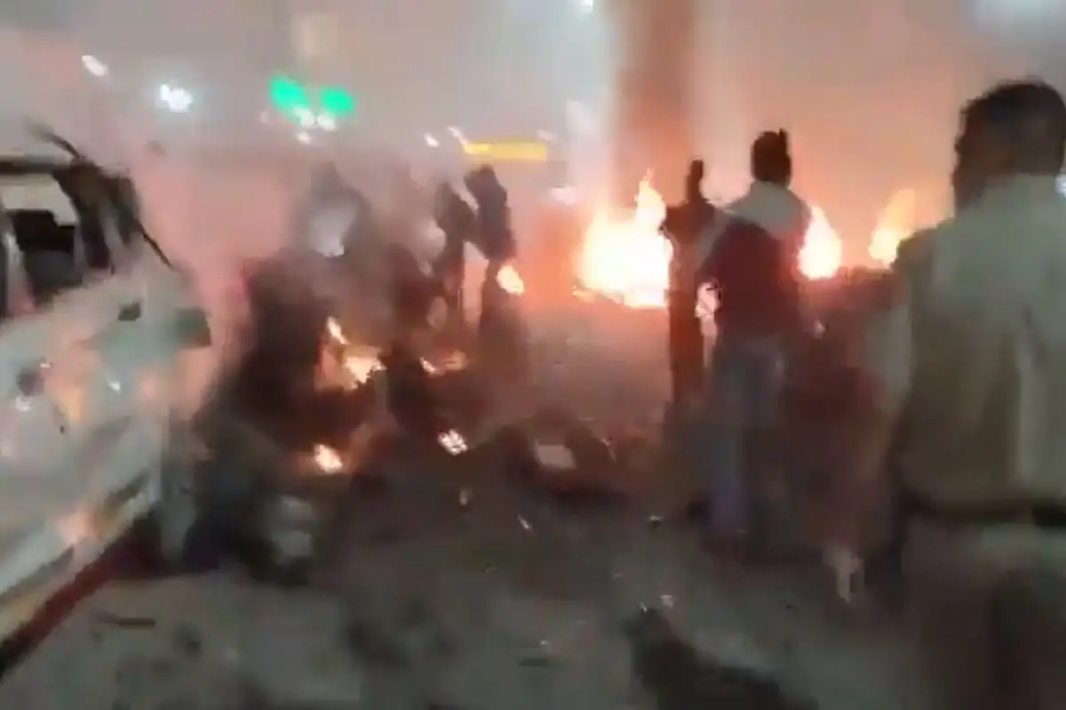 explosión en Nueva Delhi