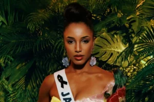 Gabrielle Henry se cayó en preliminar de Miss Universo 2025