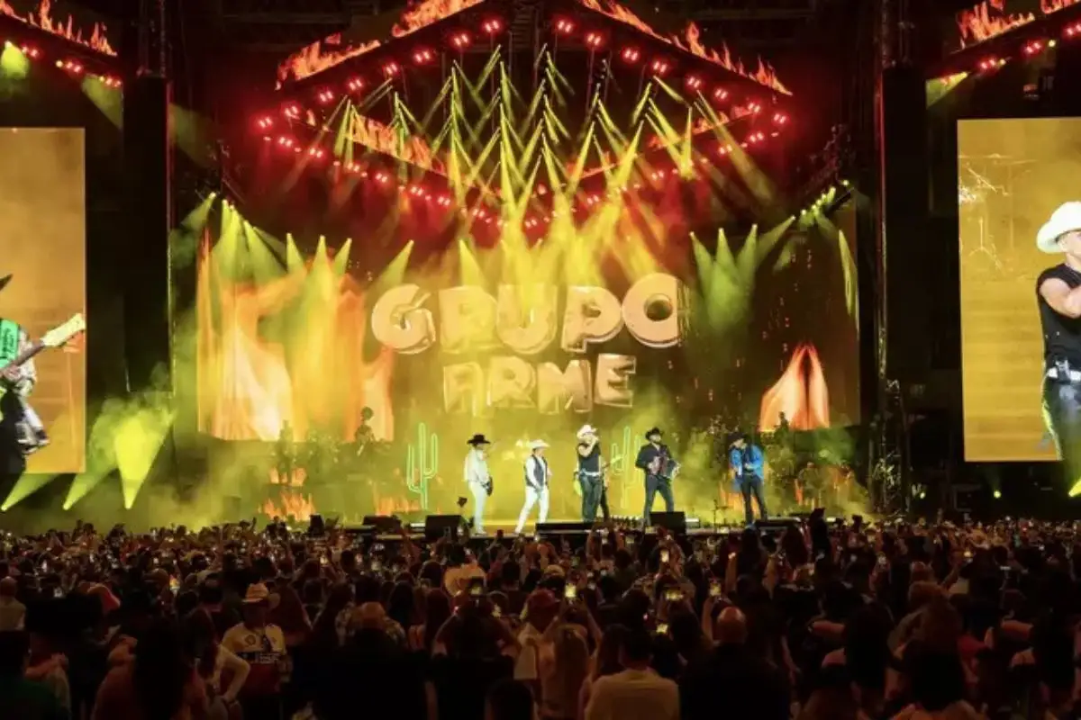 Grupo Firme interpretó Se fue La Pantera en Ciudad Juárez