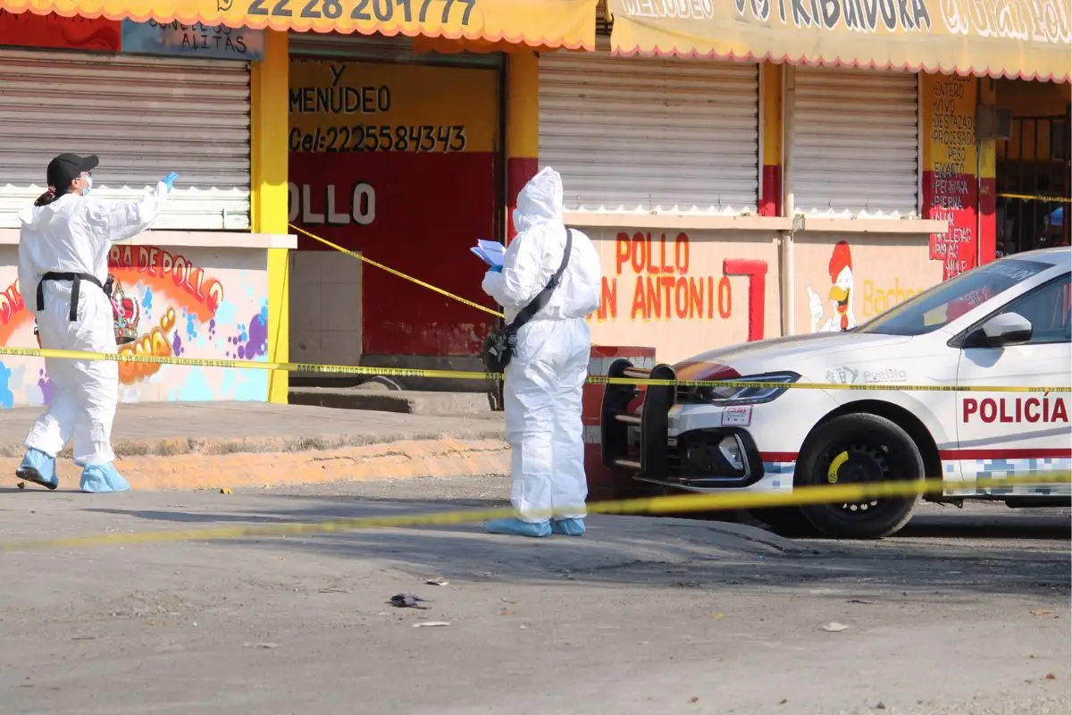 Asesinan a Hombre en pollería de la Central de Abasto de Puebla