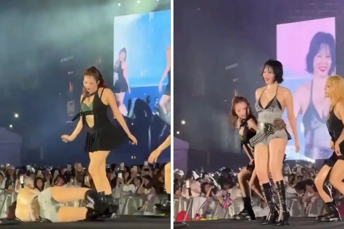 Hyuna se desmayó durante su concierto