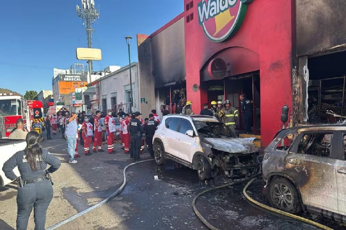 Tragedia en Sonora: Incendio en Waldo's de Hermosillo deja 23 personas muertas