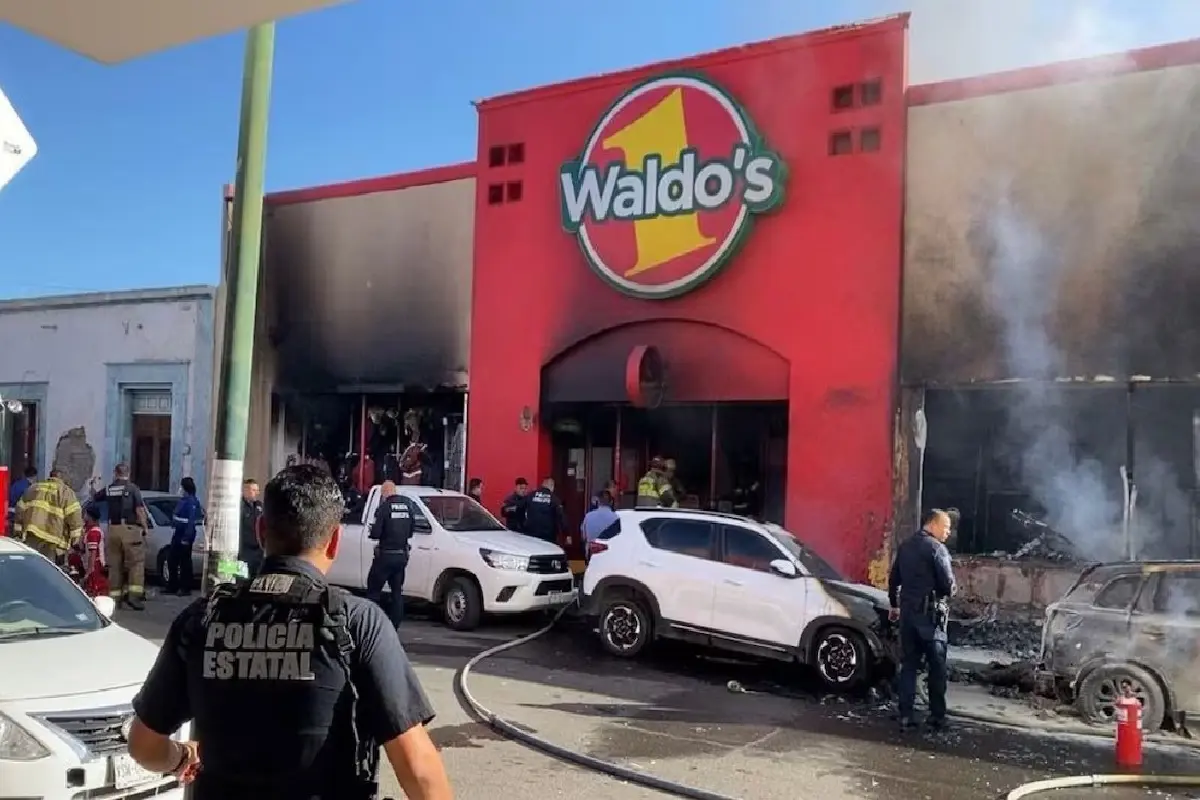 Tragedia en Sonora: Incendio en Waldo's de Hermosillo deja 23 personas muertas