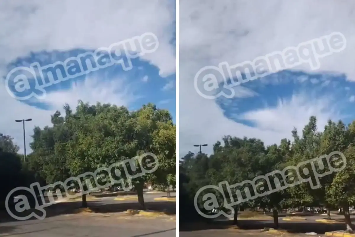 Aparece nube cavum en Puebla que parece ovni, ¿por qué se forman? 3 Aparece nube cavum en Puebla con forma de ovni