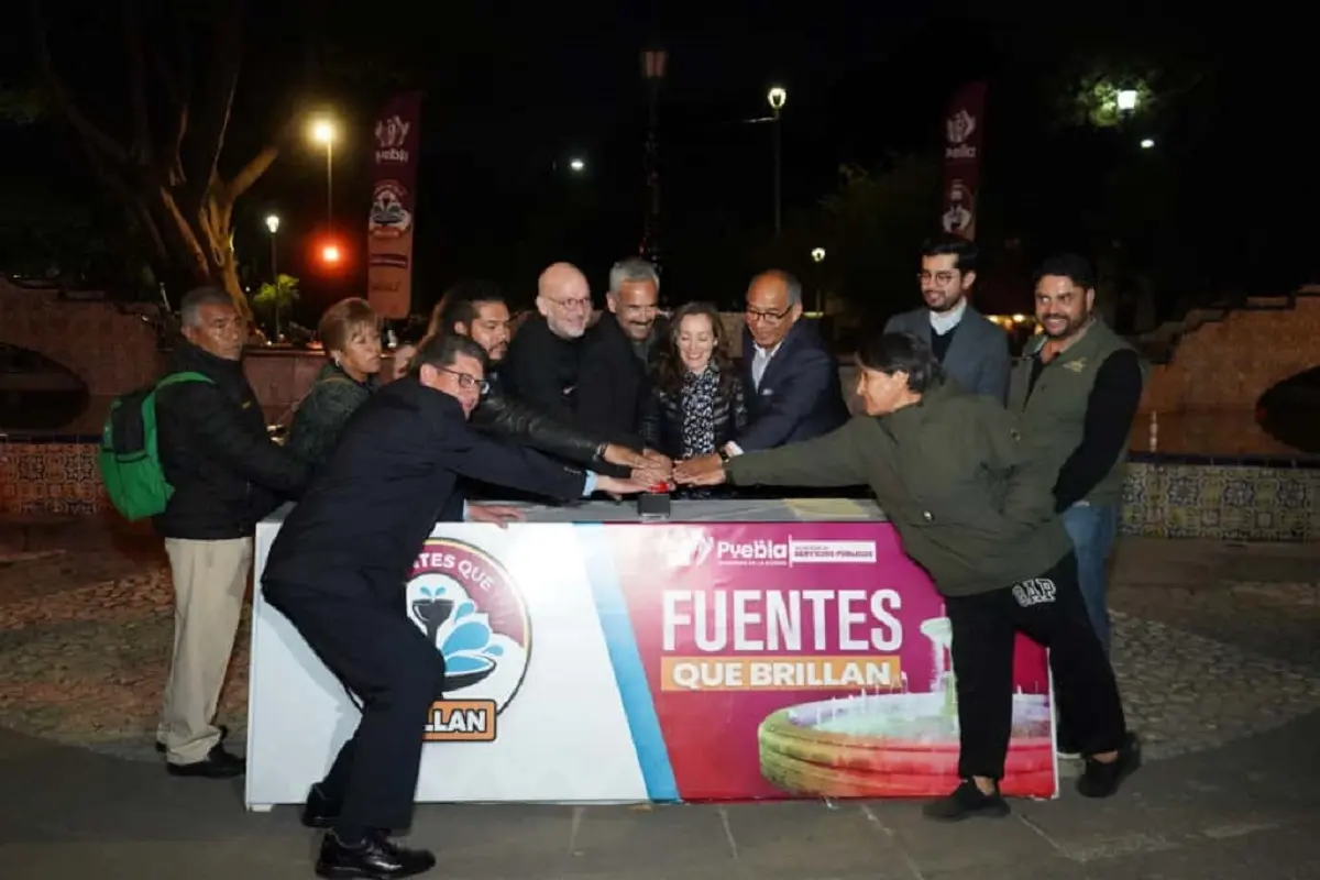 Inaugura Gobierno de la Ciudad revitalización de las fuentes del Parque Paseo de San Francisco