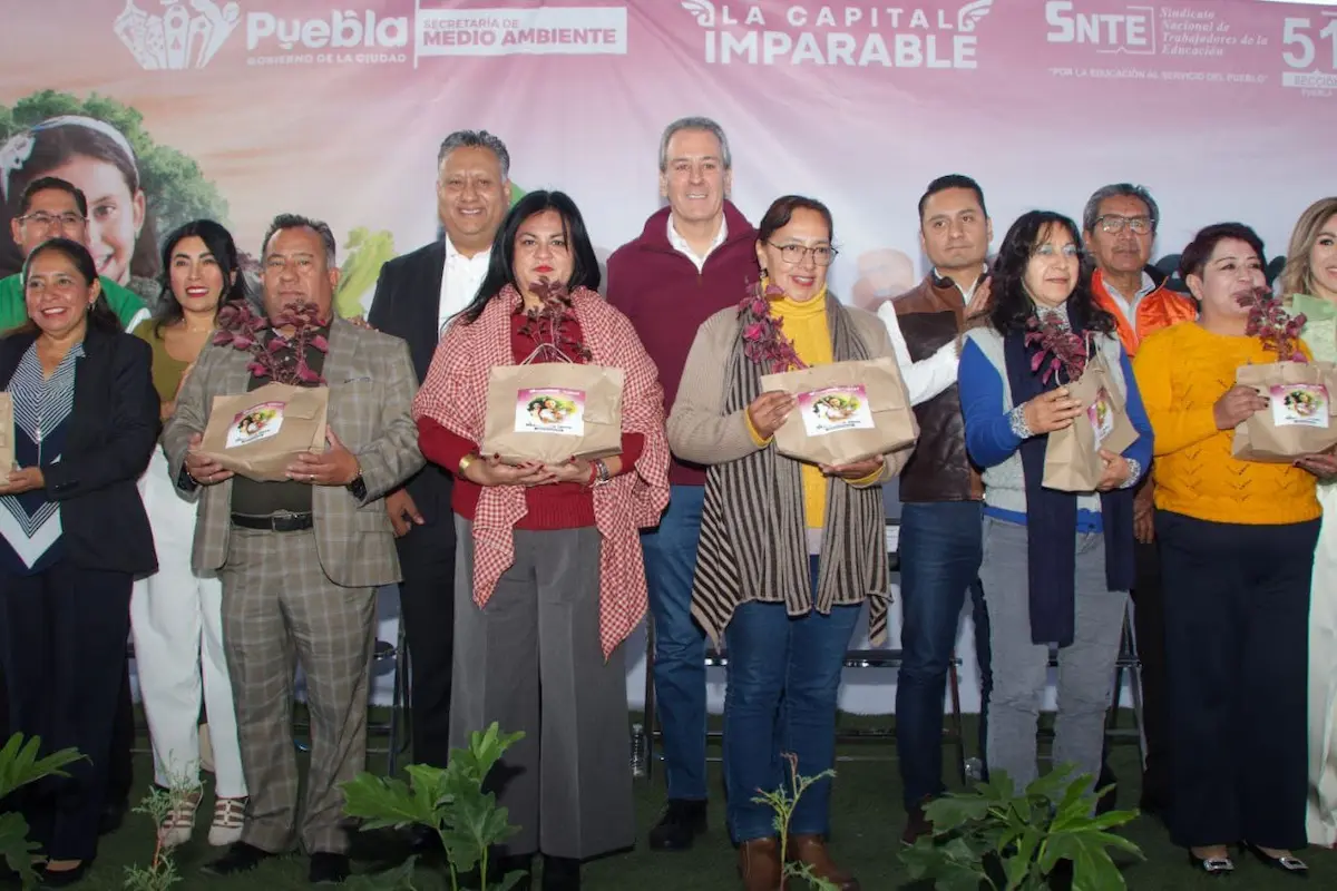 Presenta Pepe Chedraui el programa de huertos escolares “Manos a la Tierra”