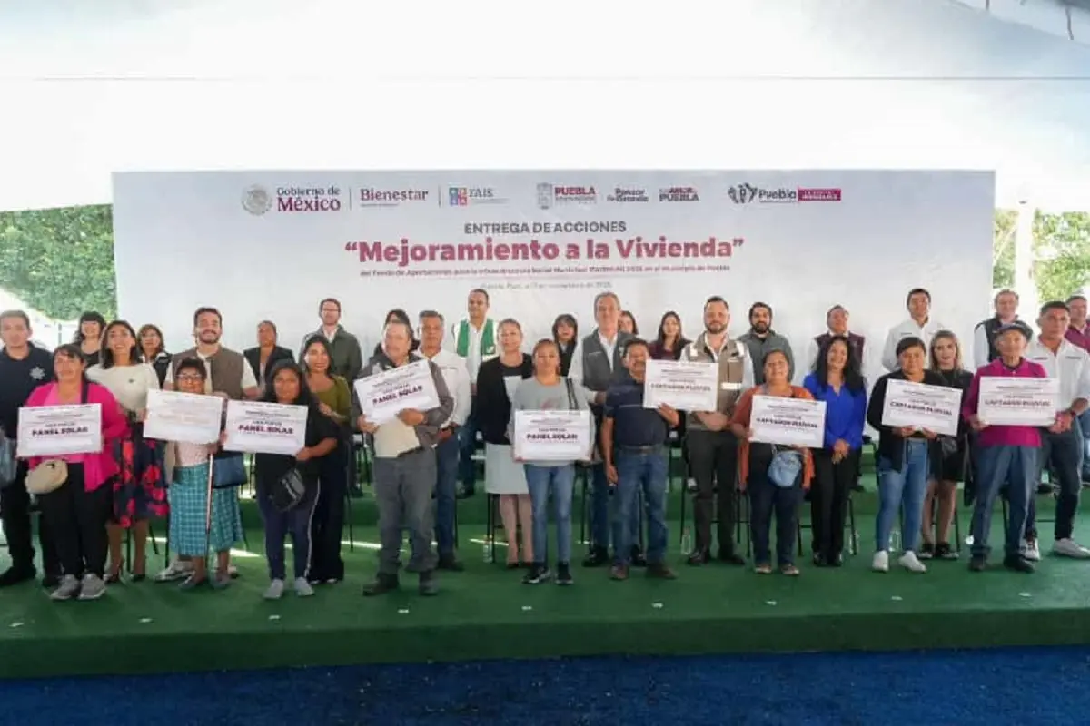 Mejora Pepe Chedraui la calidad de vida de las y los poblanos con equipamientos sustentables en zonas de alta marginación