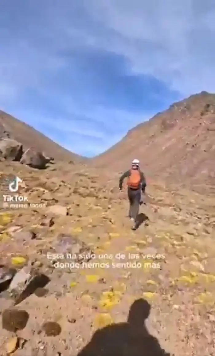 (VIDEO) ¡Qué miedo! Delincuentes armados siguen a alpinistas en el Iztaccíhuatl
